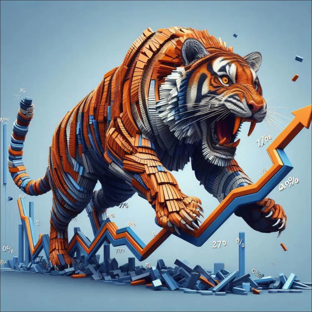 TIGER-미국배당다우존스타겟커버드콜2호-주가-상승